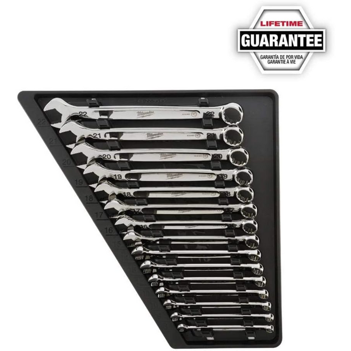 Milwaukee 48-22-9515 Combination Wrench Set, Metric