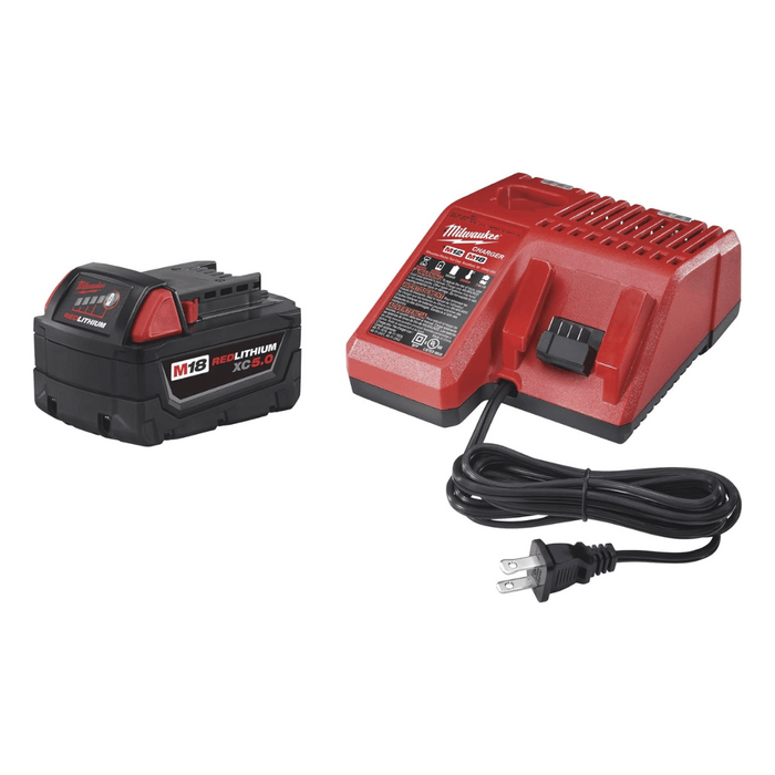 Milwaukee 48-59-1850 M18 Xc 5.0 Starter Kit