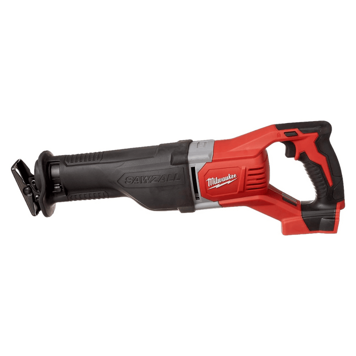 Milwaukee 2621-20 M18 18V Lithium Ion Cordless Sawzall 3,000RPM Reciprocating Saw with Quik Lok Blade Clamp and All Metal Gearbox (Bare Tool)