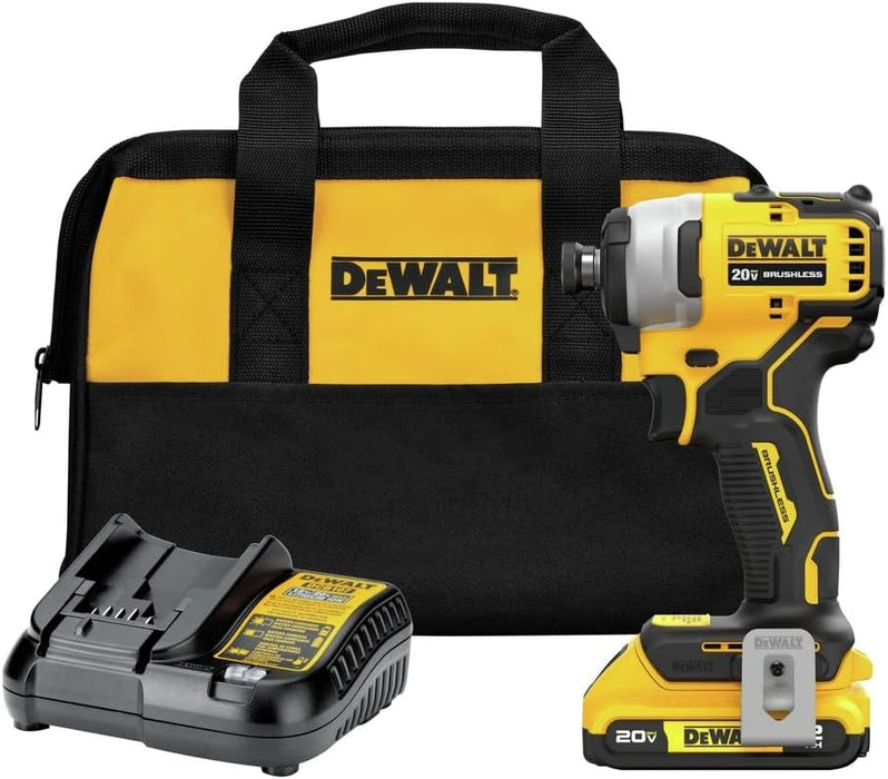 DEWALT DCF809D1 ATOMIC 20V MAX 1/4-Inch Impact Driver Kit